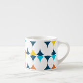 カラフルモダン,カッコいい,トレンディー図形 エスプレッソカップ (右)