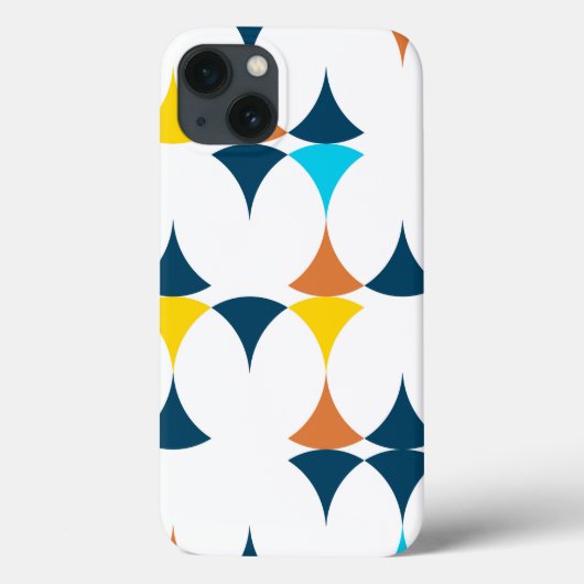 カラフルモダン,カッコいい,トレンディー図形 Case-Mate iPhoneケース (裏面)