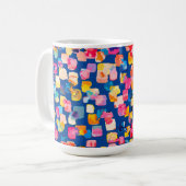 カラフルモダン コーヒーマグカップ (正面左)