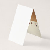 カラフルモダンScript New Yearsパーティー折りたたみカード (裏面)