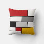 カラフルモンドリアン クッション (裏面)