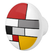 カラフルモンドリアン セラミックノブ (右)