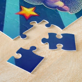 カラフルユニコーンパズル! ジグソーパズル (側面)