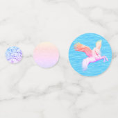 カラフルユニコーン表紙吹雪 コンフェッティ (裏面)