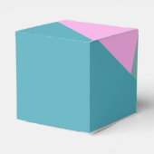 カラフルユニークカスタムブライダルシャワーありがとう フェイバーボックス (裏面サイド)