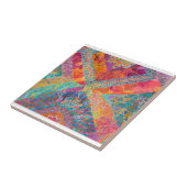 カラフルユニーク芸術的防方 タイル (側面)