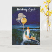 カラフルユニーク,名考える用紙 カード (黄色い花)