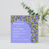 カラフルユニークArch結婚s 招待状 (スタンド正面)