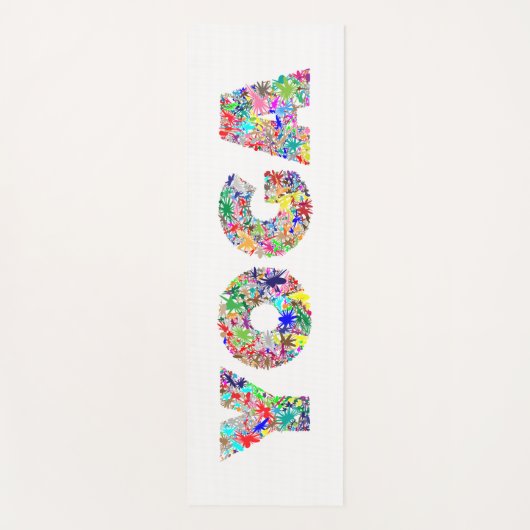 カラフルヨガ –  ヨガマット (正面)