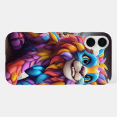 カラフルライオン iPhoneケース (裏面横)