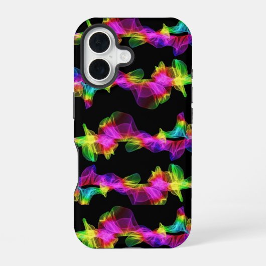 カラフルライト iPhone 16ケース (裏面)