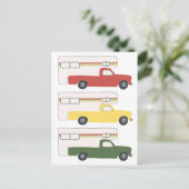 カラフルラスタキャンペートレーラ ポストカード (スタンド正面)