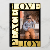 カラフルラブピースJOYフォトオニキスのフレーム 箔シーズンカード (正面)