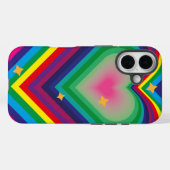 カラフルラブフォンケース Case-Mate iPhoneケース (裏面 (横))