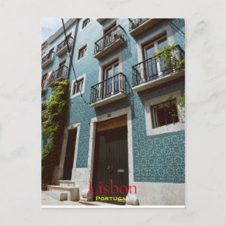 カラフルリスボン、トラベルポルトガル ポストカード