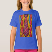 カラフルリズム ネクタイ Tシャツ (正面)