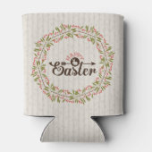 カラフルリースとバニー 缶クーラー (裏面)