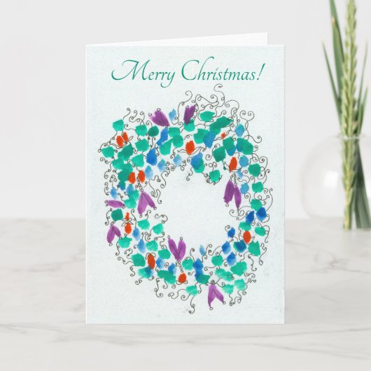 カラフルリース シーズンカード (正面)