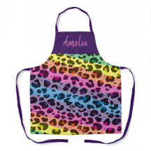 カラフルレインヒョウ柄の動物