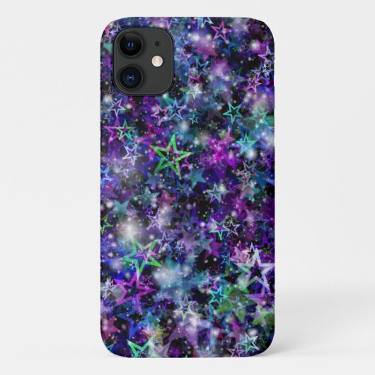 カラフルレインボースターズフォンケース Case-Mate iPhoneケース (裏面)
