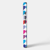 カラフルレインボーハート柄 Case-Mate iPhoneケース (裏面 / 左)