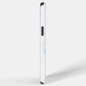 カラフルレインボーローズ iPhoneケース (右側面)