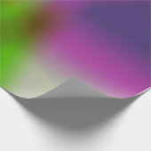 カラフルレインボー抽象芸術テクスチャ ラッピングペーパー (角)