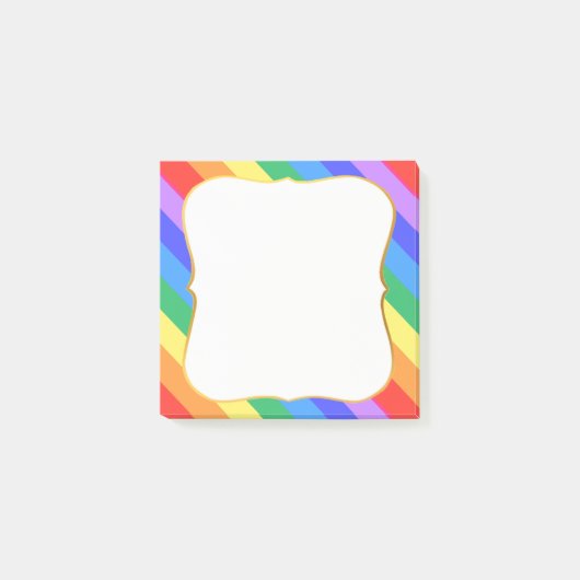 カラフルレインボー ポストイット (正面)