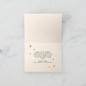 カラフルレトロとブメリーライトクリスマスホリデイ シーズンカード (内部)