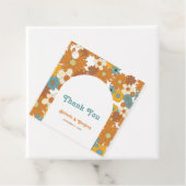 カラフルレトロの花60's 70's Arch 結婚's フェイバータグ (インサイチュ)