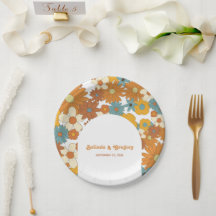 カラフルレトロの花60's 70's Arch 結婚's