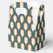 カラフルレトロアーチレインボーパターン フェイバーボックス (オープン)