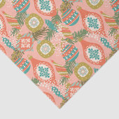 カラフルレトロクリスマスオーナメント 薄葉紙 (詳細)