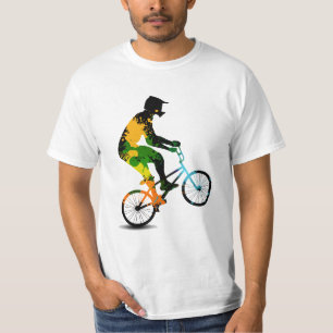 カラフルレトログランジライダー Tシャツ