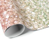 カラフルレトログリッターパターン ラッピングペーパー (ロールコーナー)