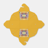 カラフルレトロサイケデリック万華鏡のように千変万化するパターン抽象芸術 フェイバーボックス (折り畳みなし)