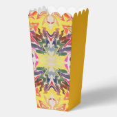 カラフルレトロサイケデリック万華鏡のように千変万化するパターン抽象芸術 フェイバーボックス (裏面)