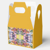 カラフルレトロサイケデリック万華鏡のように千変万化するパターン抽象芸術 フェイバーボックス (オープン)