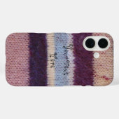 カラフルレトロスタイル編ストライプおもしろい編 Case-Mate iPhoneケース (裏面 (横))