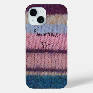 カラフルレトロスタイル編ストライプおもしろい編 iPhone 15ケース