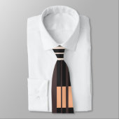 カラフルレトロストライプのタイ ネクタイ (タイ)