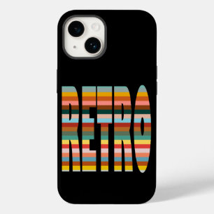カラフルレトロストライプ語 Case-Mate iPhone 14ケース