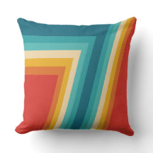 カラフルレトロストライプ- 70秒、80秒デザイン