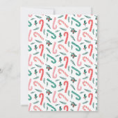 カラフルレトロピンクホリデーお気に入りのものパーティー 招待状 (裏面)