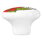 カラフルレトロフローラ セラミックノブ (側面)