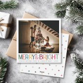 カラフルレトロメリーと明るい可愛い星 シーズンカード