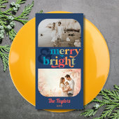 カラフルレトロメリーとBright Christmas 2の写真 シーズンカード