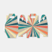 カラフルレトロレインボー日が差すこと フェイバーボックス (折り畳みなし)