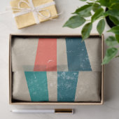 カラフルレトロレインボー日が差すこと 薄葉紙 (ギフト)