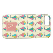 カラフルレトロ凧型 Case-Mate iPhoneケース (裏面(横))
